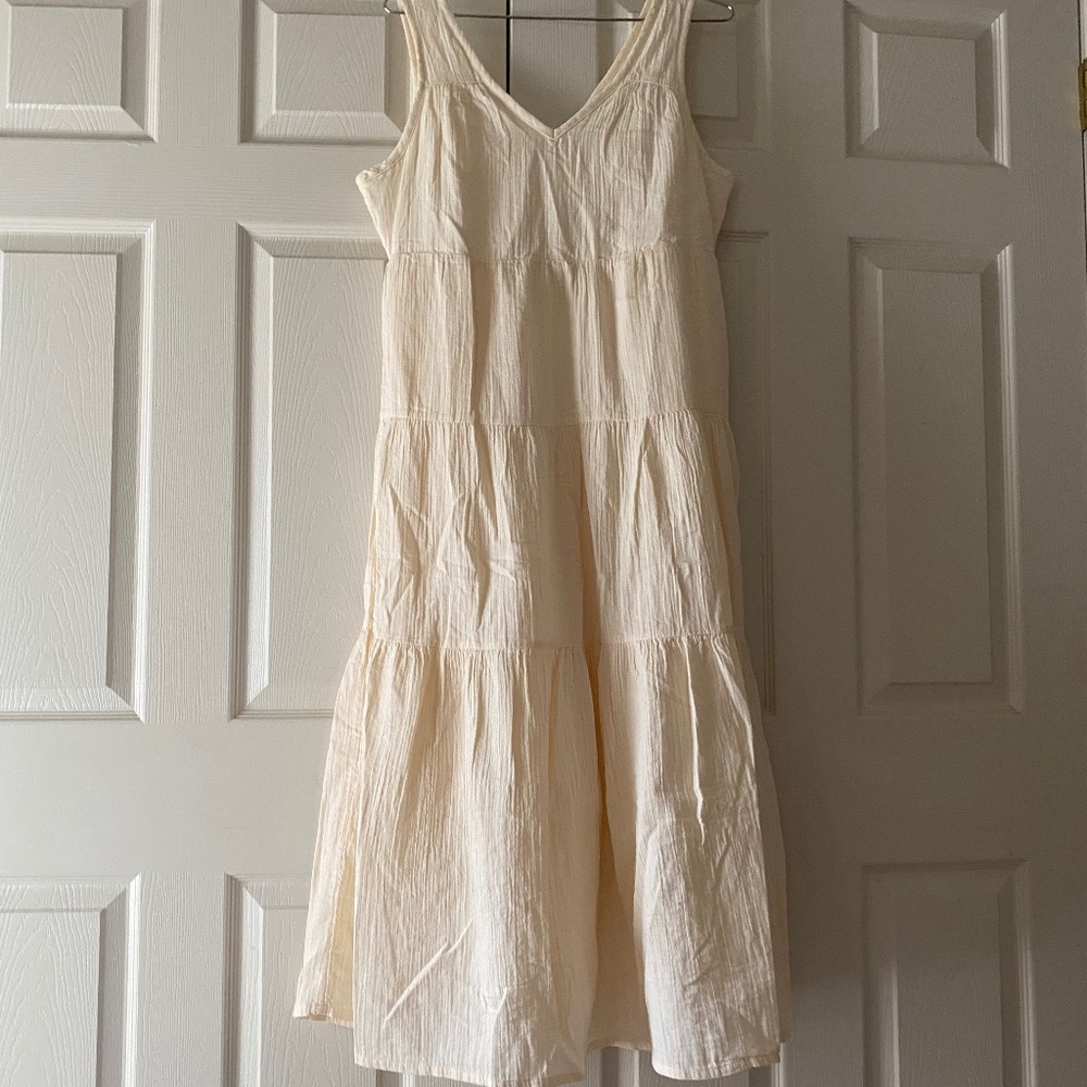 Quince 100% Organic Cotton Gauze Tiered Maxi